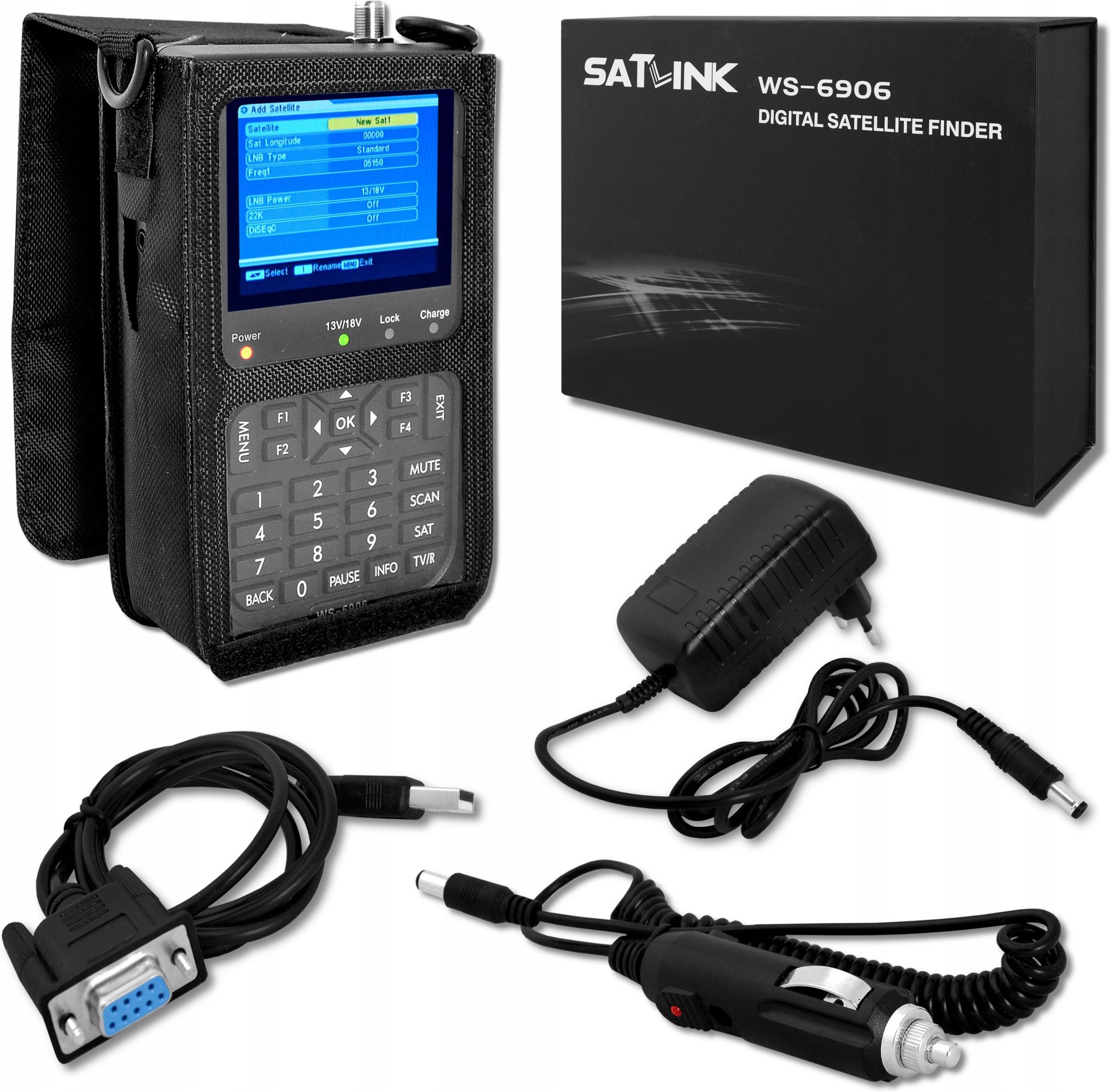 WS-6903 Détecteur de signal satellite numérique avec buzzer