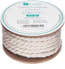 Zdjęcie Sznurek Bawełniany Do Makramy, 4Mm X 5M Dpcraft - Mszana Dolna