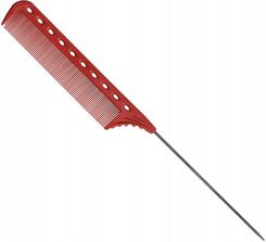 Zdjęcie Y.S. Park Grzebień z trzonkiem 112 czerwony - Stargard