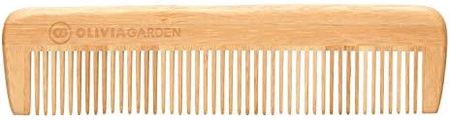 Olivia Garden Bambusowy grzebień dotykowy – ekologiczny bambusowy grzebień do włosów na całej długości – do cienkich włosów