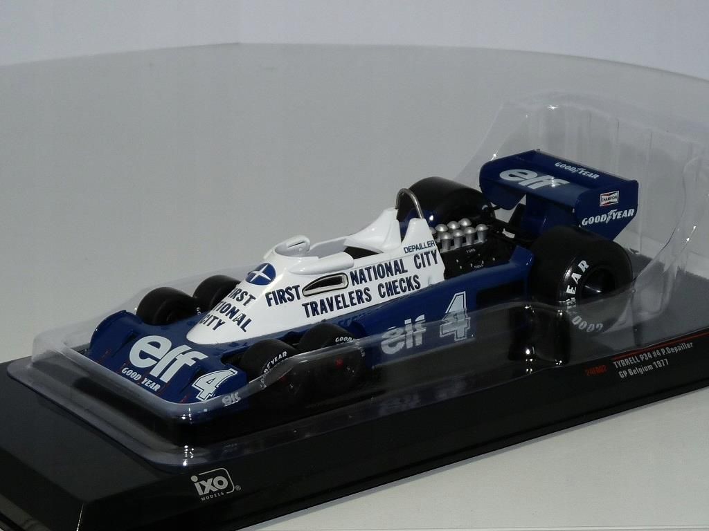 Ixo Tyrrell P34 FNCB Six Wheels #4 Patrick Depailler Belgium