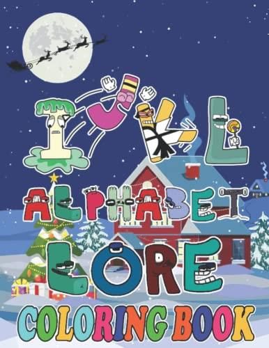 Alphabet Lore Christmas Coloring Book: Christmas, Coloring Book