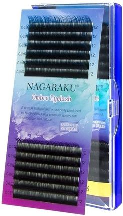 Rzęsy Nagaraku Ombre Kolorowe C 0.07 10mm