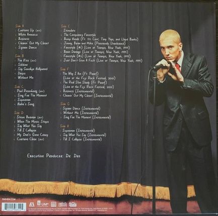 米4LP Eminem The Eminem Show B003597301 Aftermath Entertainment, Interscope Records, UMe, Web Entertainment, Shady Records /0 The Eminem Show: Amazon.pl: Płyty CD i winylowe