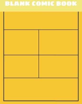 Blank Comic Book: Notebook with Blank Comic Templates To Create Your Own  Comics, Variety Templates For Kids And Adults , A Large Notebook and  Sketchbo