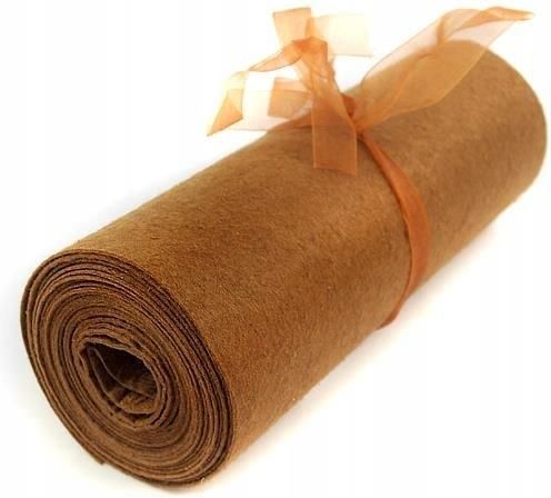 Filc Dekoracyjny 3mx20cm 1mm Rolka Brązowy - Ceny i opinie - Ceneo.pl