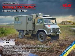 Zdjęcie ICM 35136 1:35 Unimog 404 S "Koffer" Ger - Warszawa