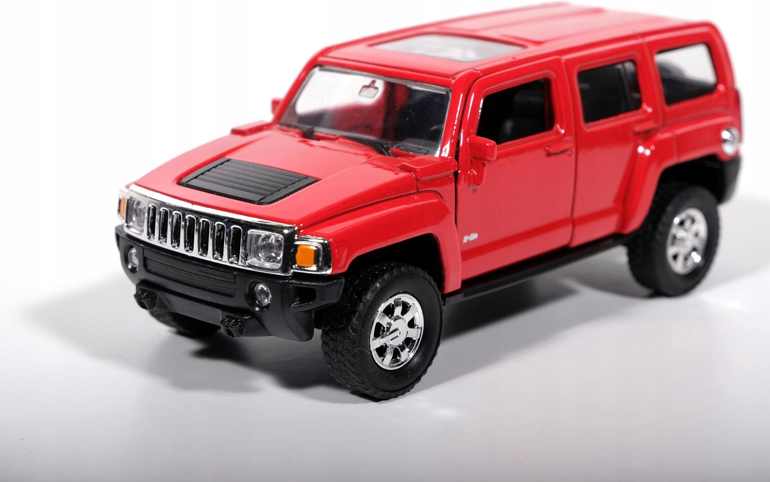 Welly Model Hummer H3 Czerwony 1:34 - Ceny i opinie - Ceneo.pl
