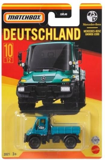 Mattel Matchbox Mercedes-Benz Unimog U3OO - Ceny i opinie - Ceneo.pl