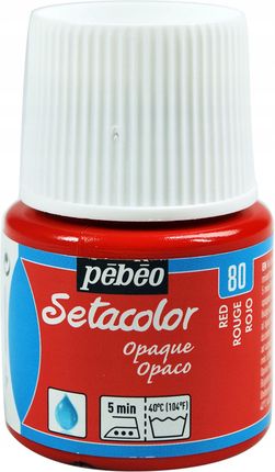 Farba do tkanin Setacolor Pébéo Red, 45 ml