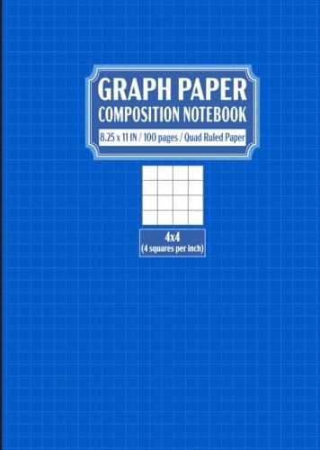 Graph Paper Composition Notebook Graph Paper Notebook Grid Paper For