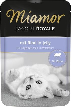 Miamor Ragout Royale Kitten Wołowina 100G