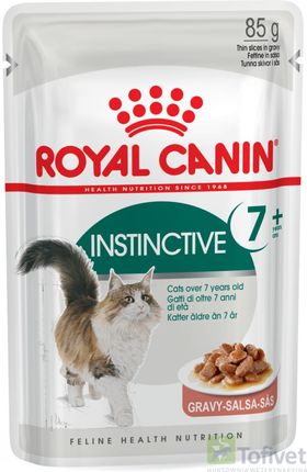 Royal Canin Instinctive 7+ w sosie 12x85g