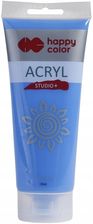 Farba akrylowa kobaltowy 200 ml Studio+, Happy Col