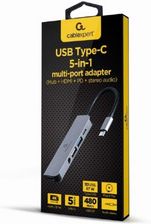 Zdjęcie Gembird Adapter Usb-C 5W1, Pd, Hdmi, Audio, Usb 3.1, 2.0 - Tarnobrzeg