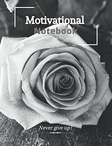 Motivational Notebook: Black Color - Lined Notebook - Help Yourself