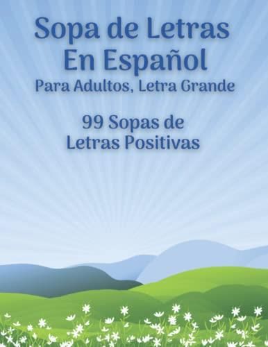 Sopa De Letras En Español Para Adultos, Letra Grande: Sopa De Letras ...