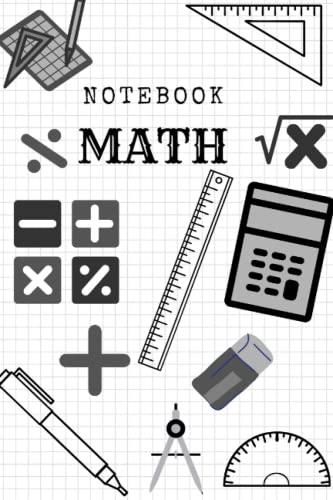 Graph Paper Math Notebook: Composition Notebook for Math and Science ...