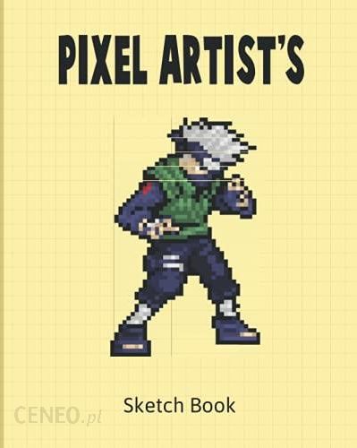 Pixel Artist's Sketchbook: Pixel art grid for pixel artists, game graphic  designers, character designers, low poly artists and people who love to