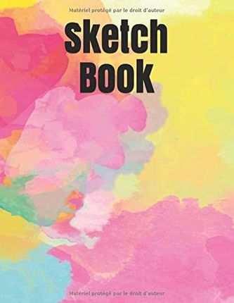 Sketch Book: Amazing Trendy Blank Large Sketch Pad, Sketch, Draw