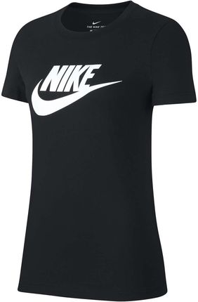 Damska Koszulka Nike W Nsw Tee Essential Icon Futur Bv6169-010 – Czarny