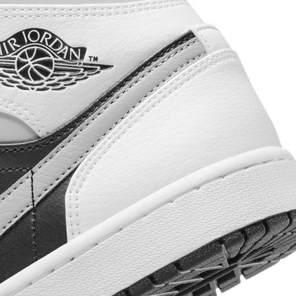 Buty Air Jordan 1 Mid White Shadow - 554724-073 - Ceny i