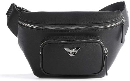 Emporio Armani Business Regenerated Saszetka nerka czarny