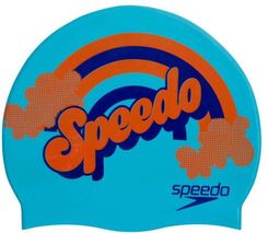 Zdjęcie Speedo Czepek Sylikonowy Slogan Print Aqua Splash Jr - Lędziny