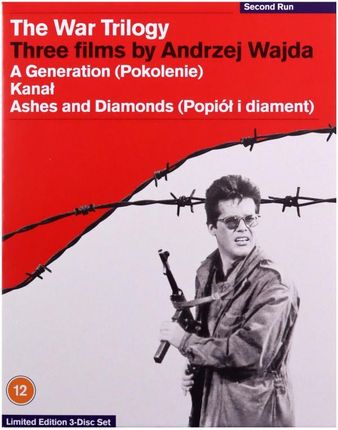 The War Trilogy - Three Films By Andrzej Wajda (Limited) (Pokolenie / Kanał / Popiół i diament) [3xBlu-Ray]
