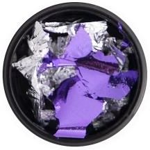 Pazłotko - metaliczne płatki do zdobień w kolorze srebrno-fioletowym 7ml