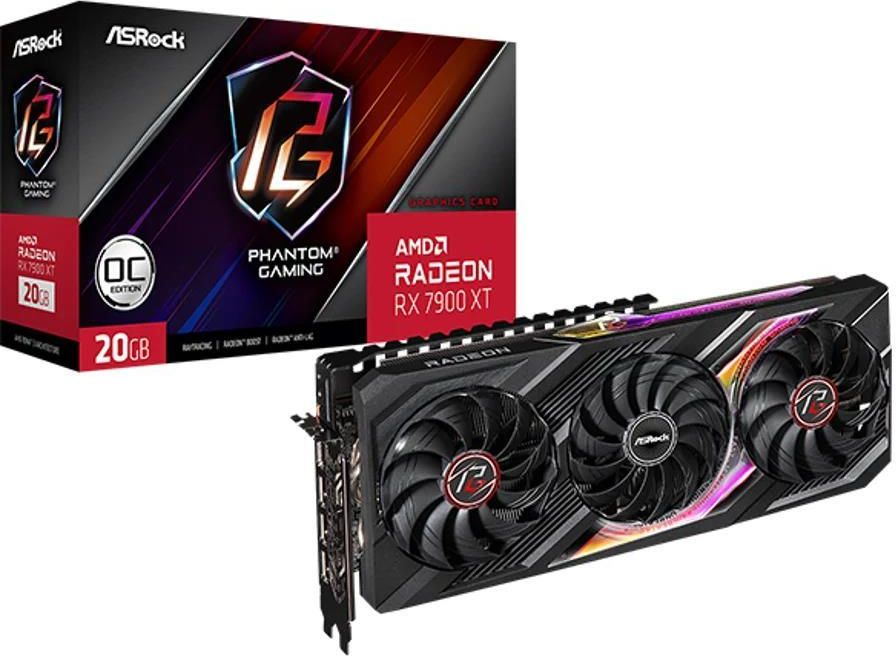 AMD Radeon RX 7900 XT 20GB リファレンスモデル Asrock Radeon RX 7900 XT PG 20 GB GDDR6 (RX7900XTPG20GO