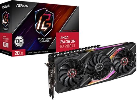 Asrock Radeon RX 7900 XT PG 20 GB GDDR6 (RX7900XTPG20GO) - Karta
