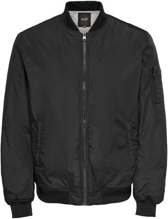 Only & Sons Kurtka bomber Joshua 22023287 Czarny Regular Fit