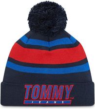 Tommy Jeans Czapka Heritage Stadium AM0AM10582 Granatowy