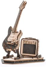 Zdjęcie Robotime Drewniane Puzzle 3D Gitara Elektryczna (47218A05241ZA) - Świdnica