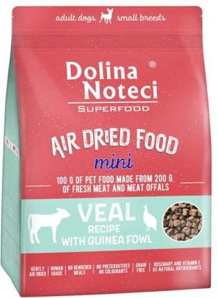 Dolina Noteci Superfood Mini Danie Z Cielęciny Z Perliczką Karma Suszona Dla Psa 1Kg