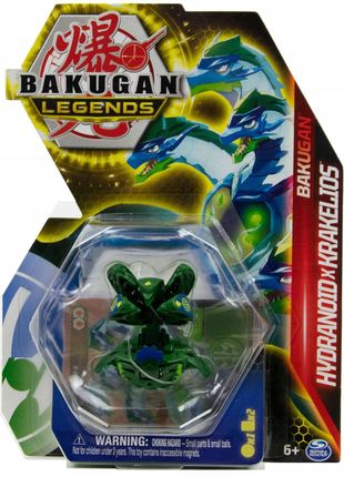 Spin Master Bakugan Legends Figurka Hydranois X Krakelios