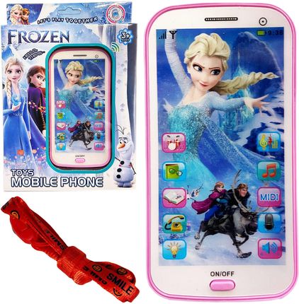 Frozen Kraina Lodu Telefon Dotykowy Smartfon Elsa