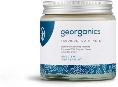 Georganics, pasta do zębów, ANGIELSKA MIĘTA PIEPRZOWA, mineralna, z naturalnym fluorkiem, Cosmos Organic, 60 ml