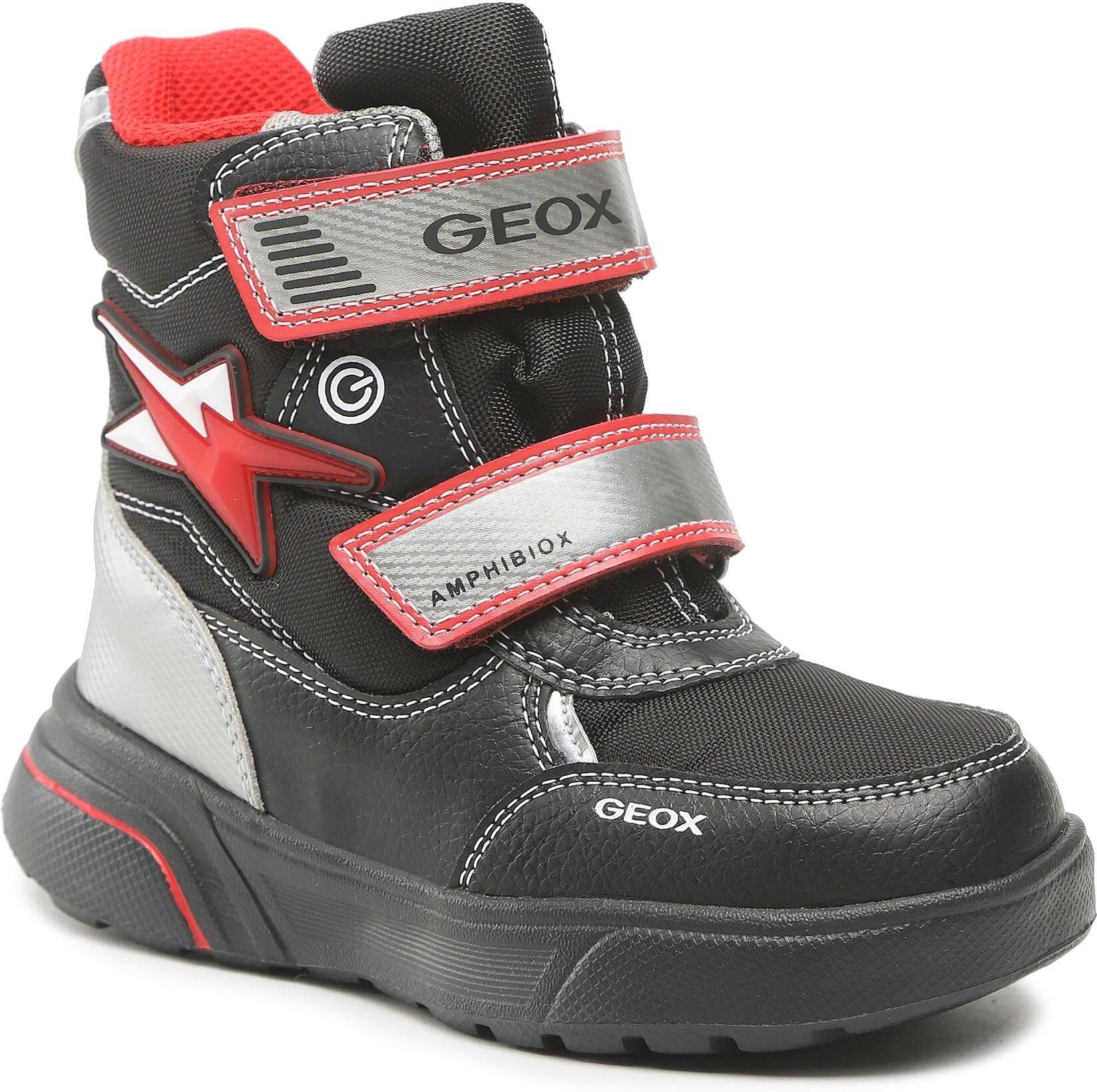 Geox Kalispera Geox J Sveggen ABX Girls Snow Boots Navy UK