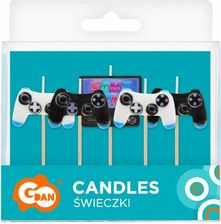 Zdjęcie Godan Świeczki Pikery Game 5szt. (SFPGAM) - Łęczyca