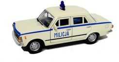 Welly Fiat 125P 1:39 Milicja Biały