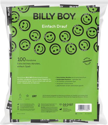 Prezerwatywy Billy Boy Einfach Drauf 100szt.