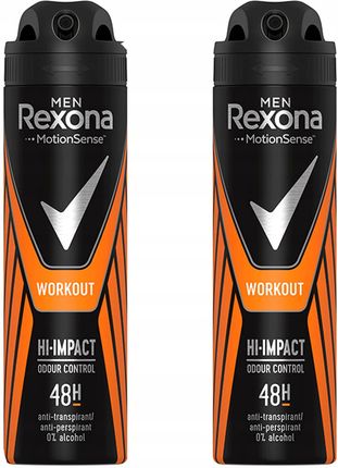 Rexona Men Workout antyperspirant spray 2 x 150 ml