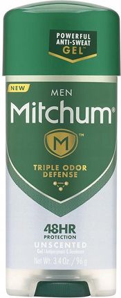 Mitchum Men Unscented Antyperspirant W Żelu 96 G