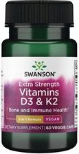 Zdjęcie Swanson Vitamin D3 + K2 5000 Iu 100Mcg 60kaps. - Jeziorany