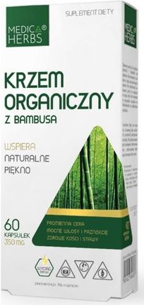 Medica Herbs Krzem Organiczny Z Bambusa 60kaps.