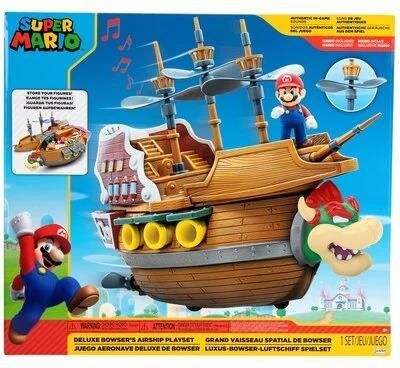 Jakks Pacific Figurka Super Mario Statek Deluxe 404294