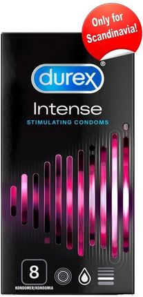 Prezerwatywy Durex Intense 8 szt., Kolor: Przezroczysty