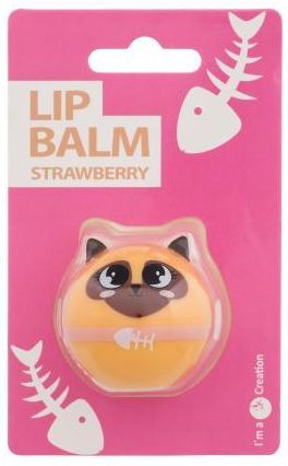 2K Cute Animals Lip Balm Strawberry Balsam Do Ust 6 G
